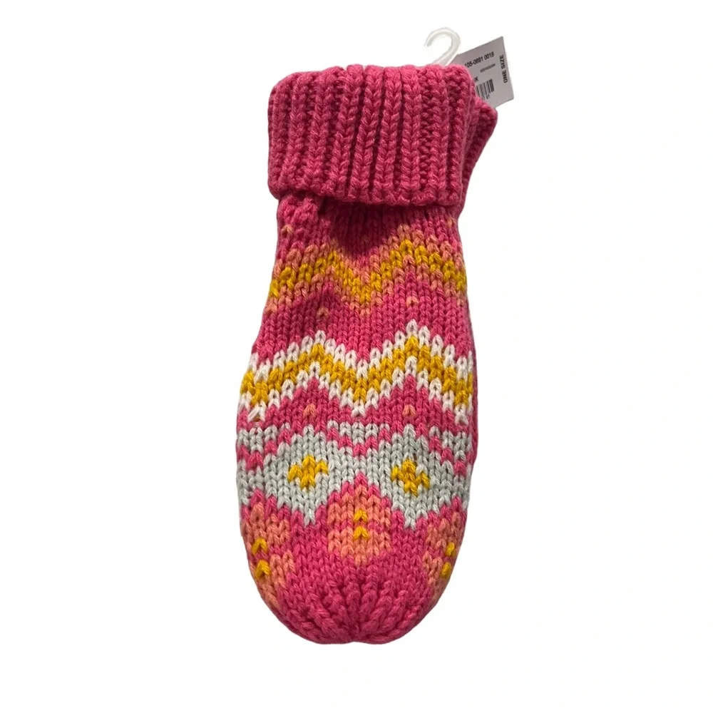 NWT Shockling pink mittens